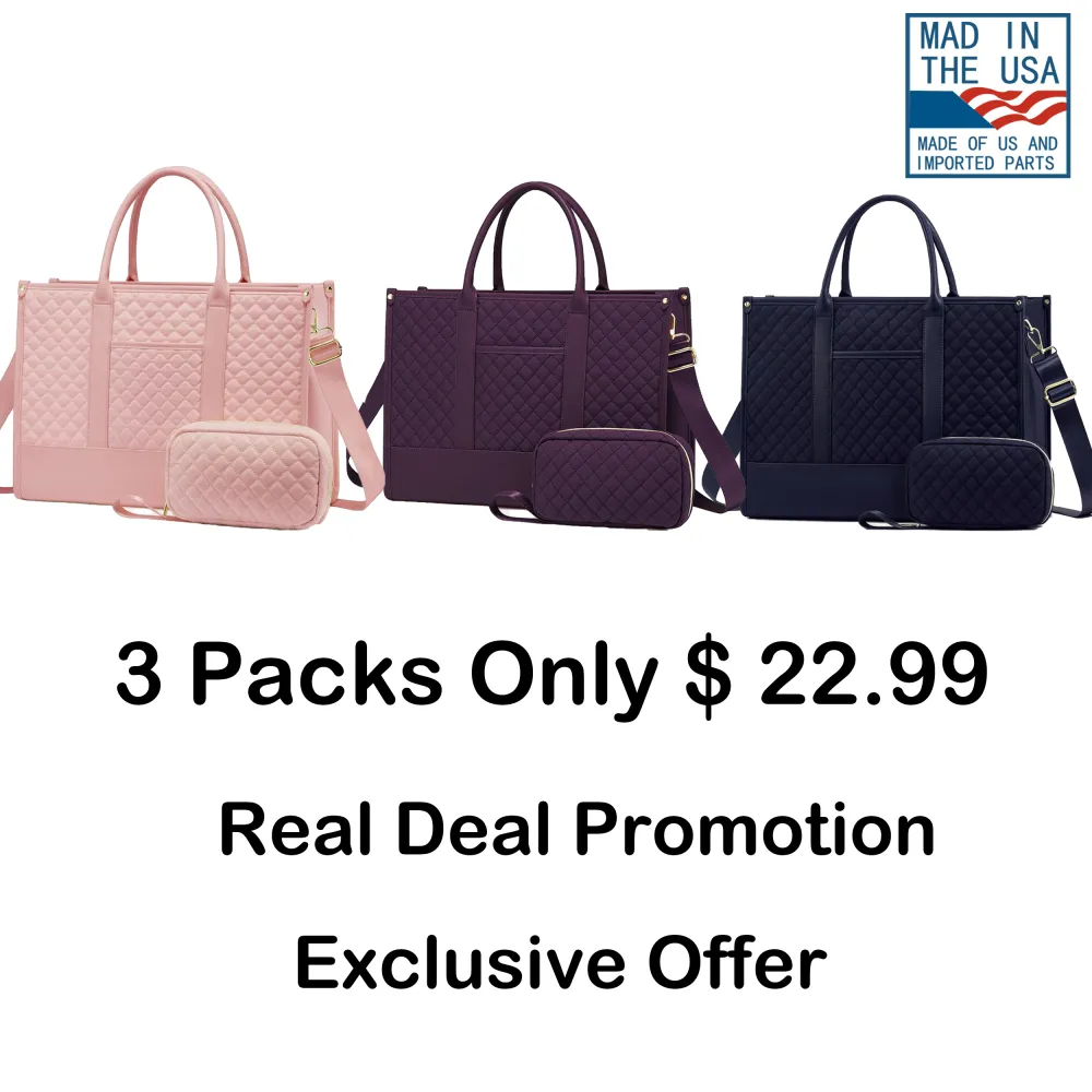 💼 🔥 Limited-Time Offer – 40% OFF! 🔥 Laptop Tote Bag for Women | Smart Style. Superior Function. Designed for the Modern Professional Woman