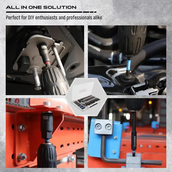 🔥46-Piece Magnetic Impact Nut Driver Set