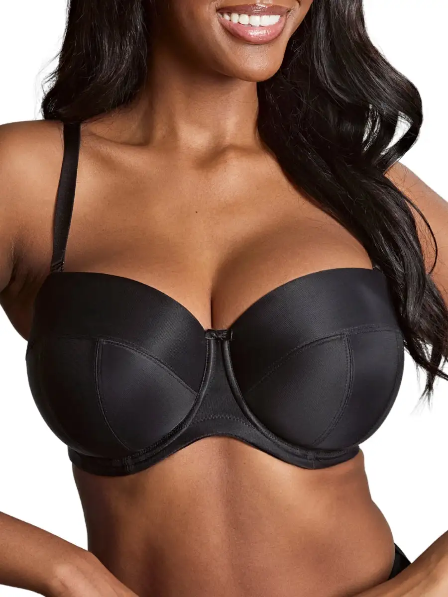Padded Molded Multiway Balcony Strapless Bra