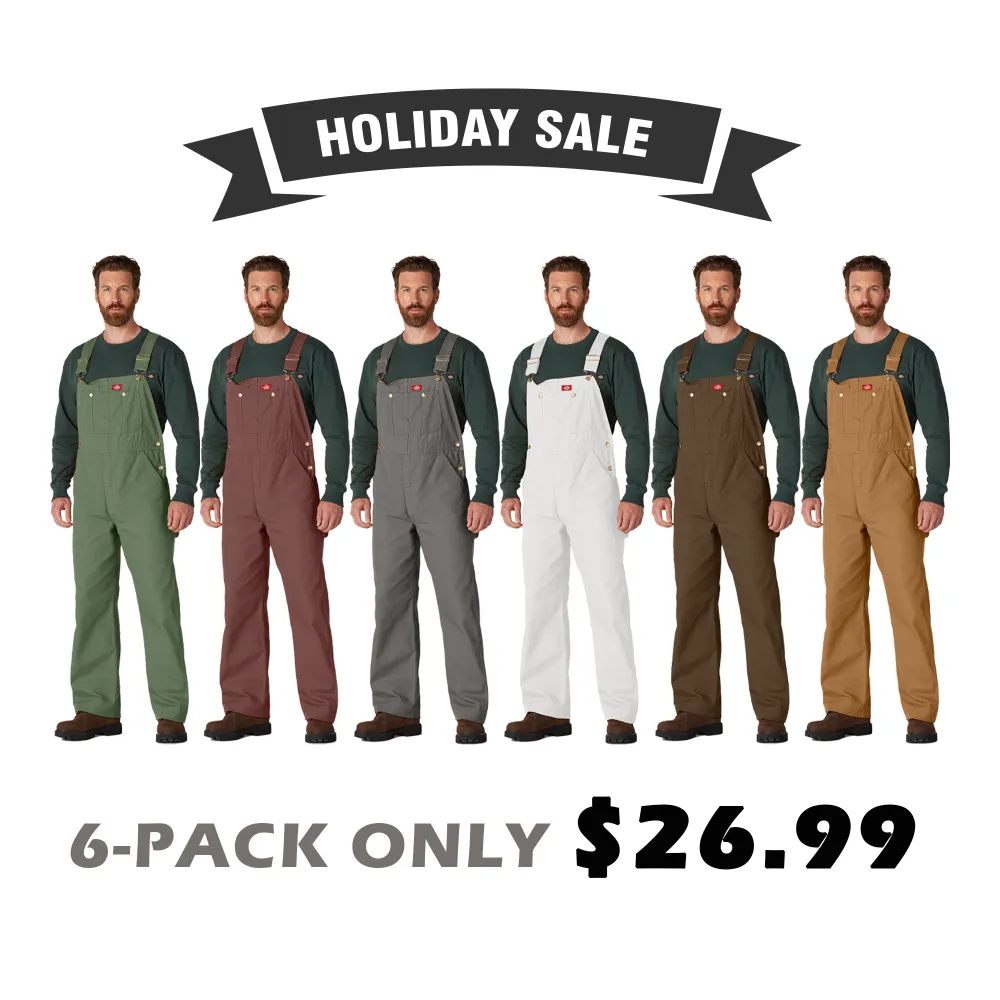 🔥Men's Classic Bib Overalls Pockets Workwear