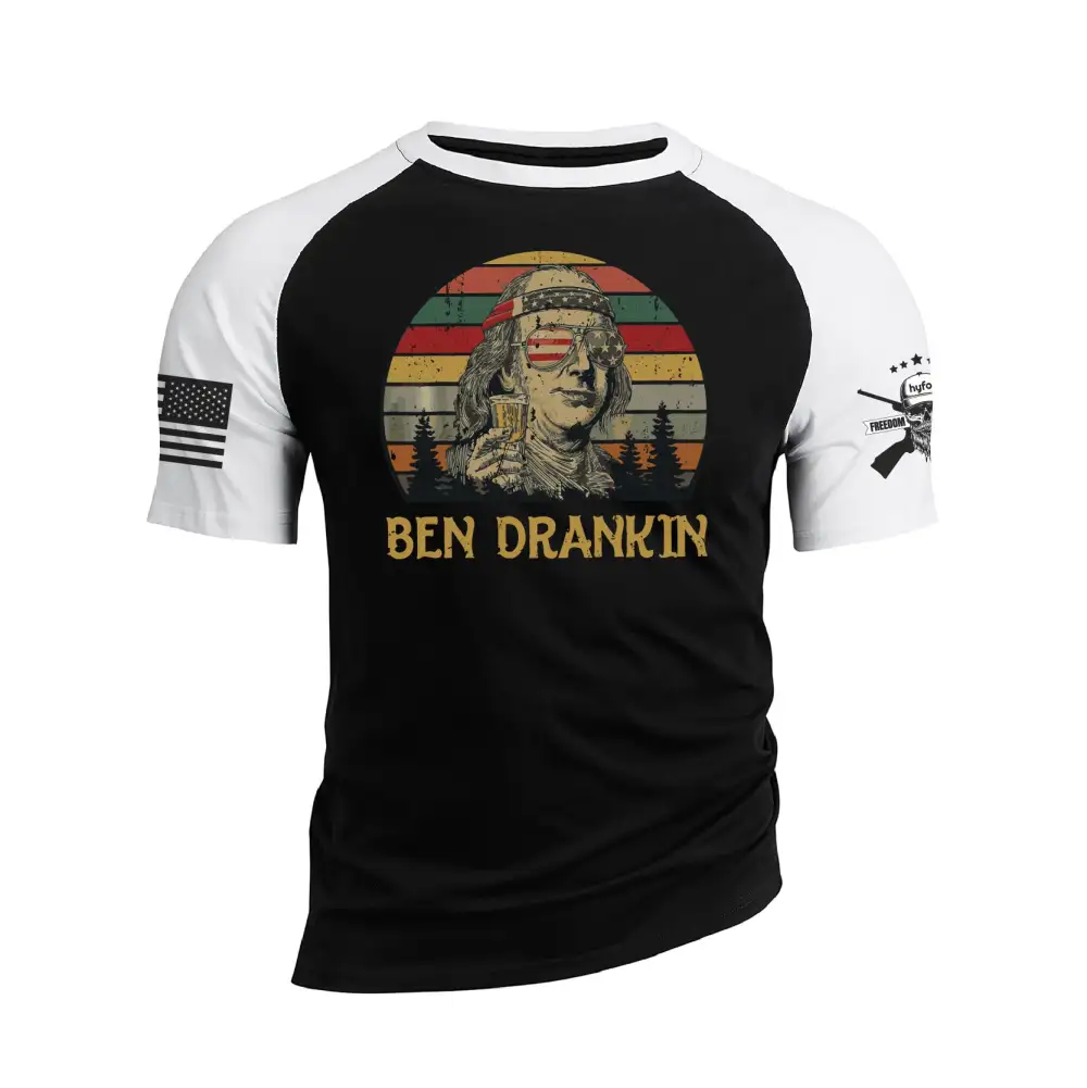 BEN DRANKIN RAGLAN GRAPHIC TEE