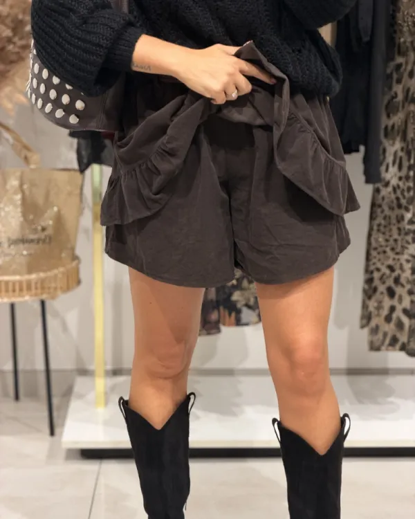 Easy Fit Ruffled Skirt