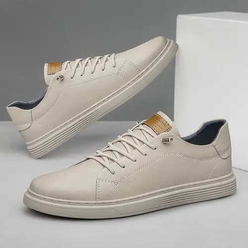 Lace Leather Oxford Shoes