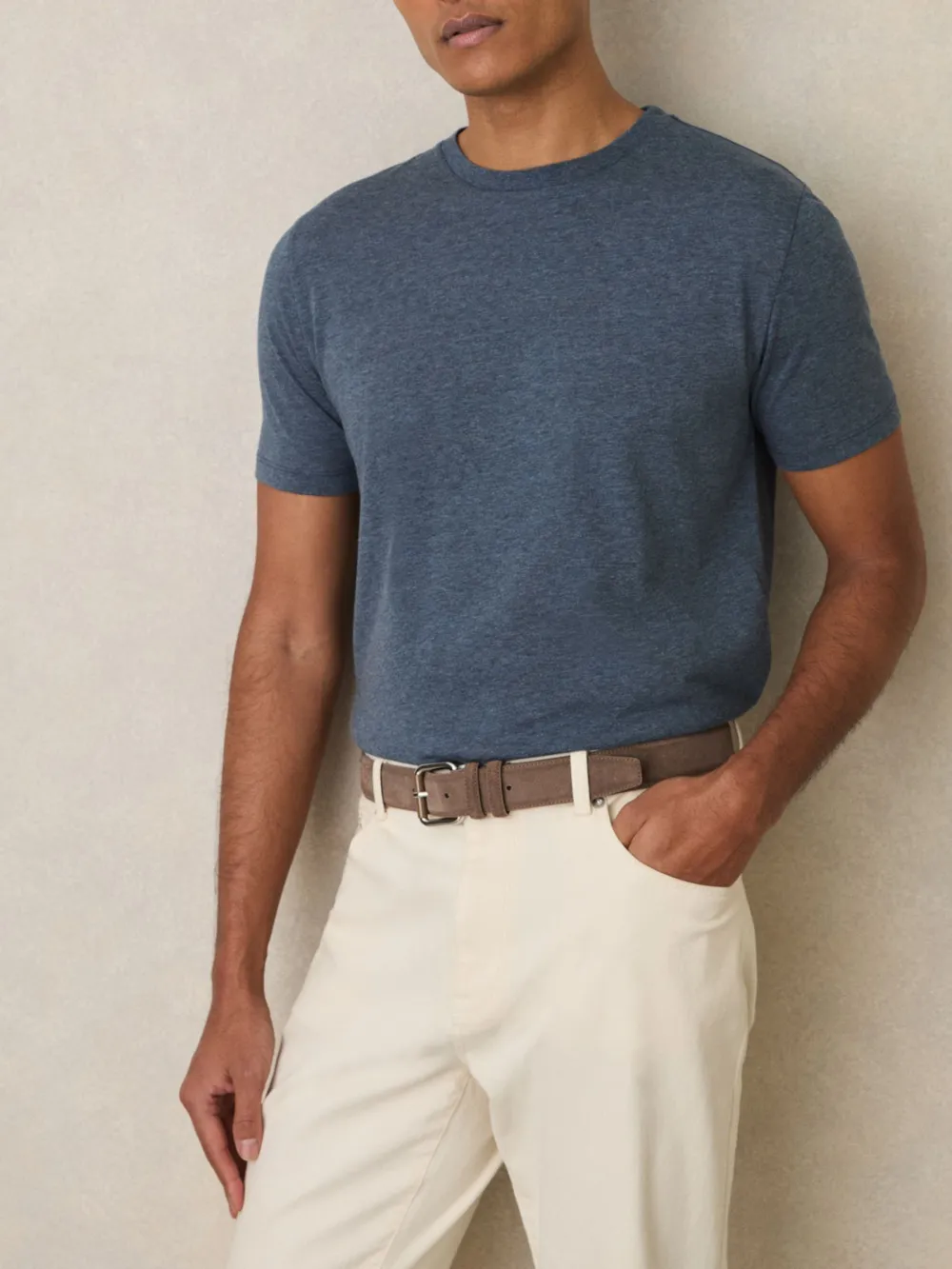 Men's Soft Cotton Three-Piece Suit