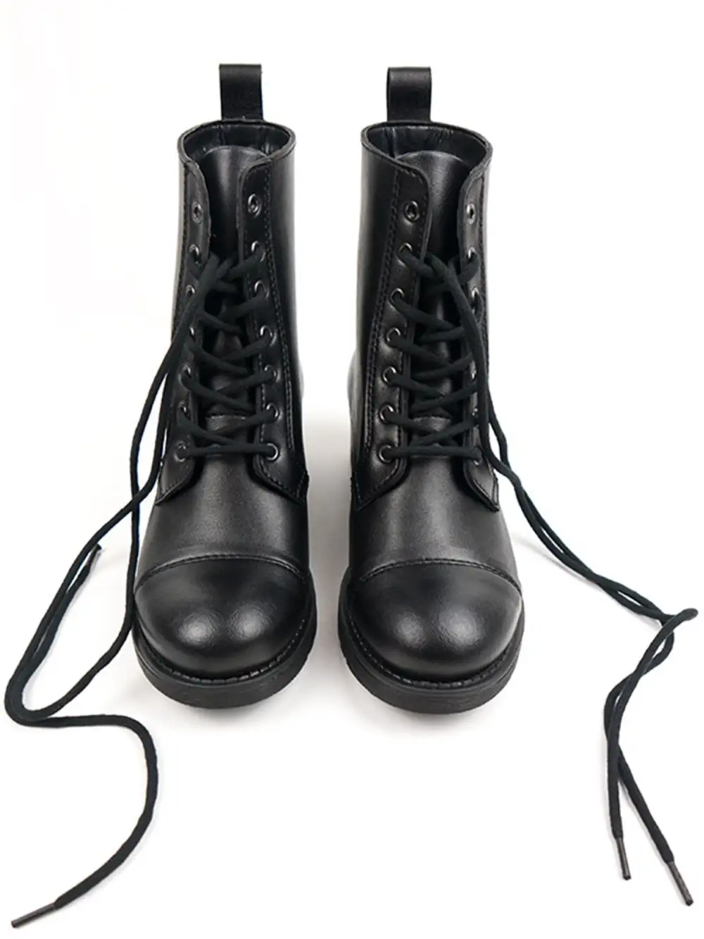 Women's Modern Utility Water Resistant Vegan Leather Everyday Boots
