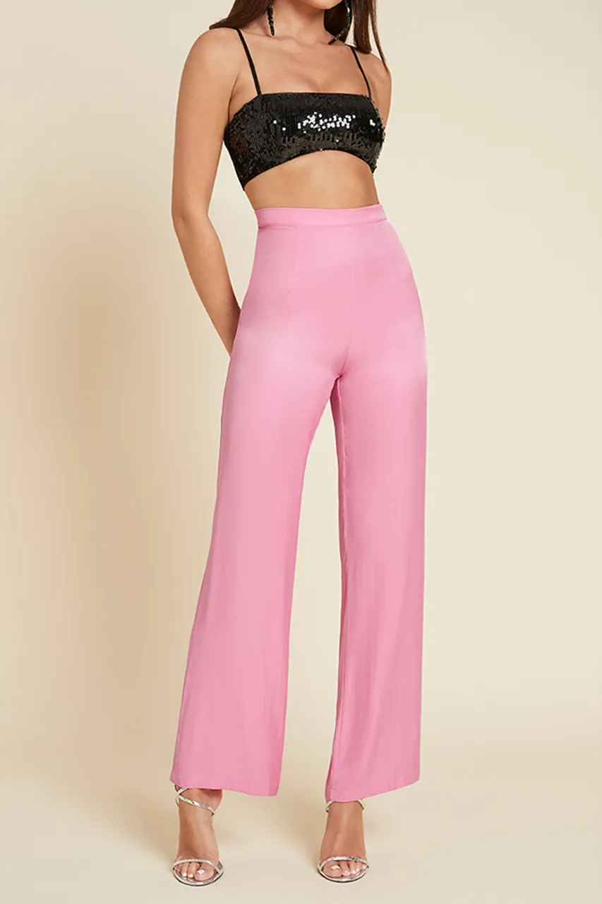 Sequin Embellished Strapless Bralette Top