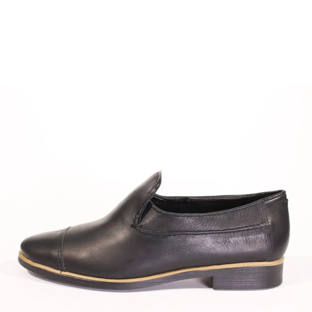 Classic Leather Flat Loafers