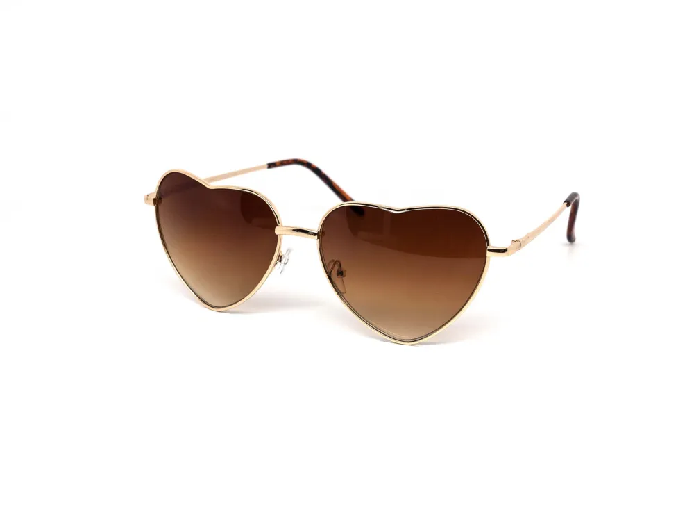 12-Pack Heart Gradient Assorted Sunglasses