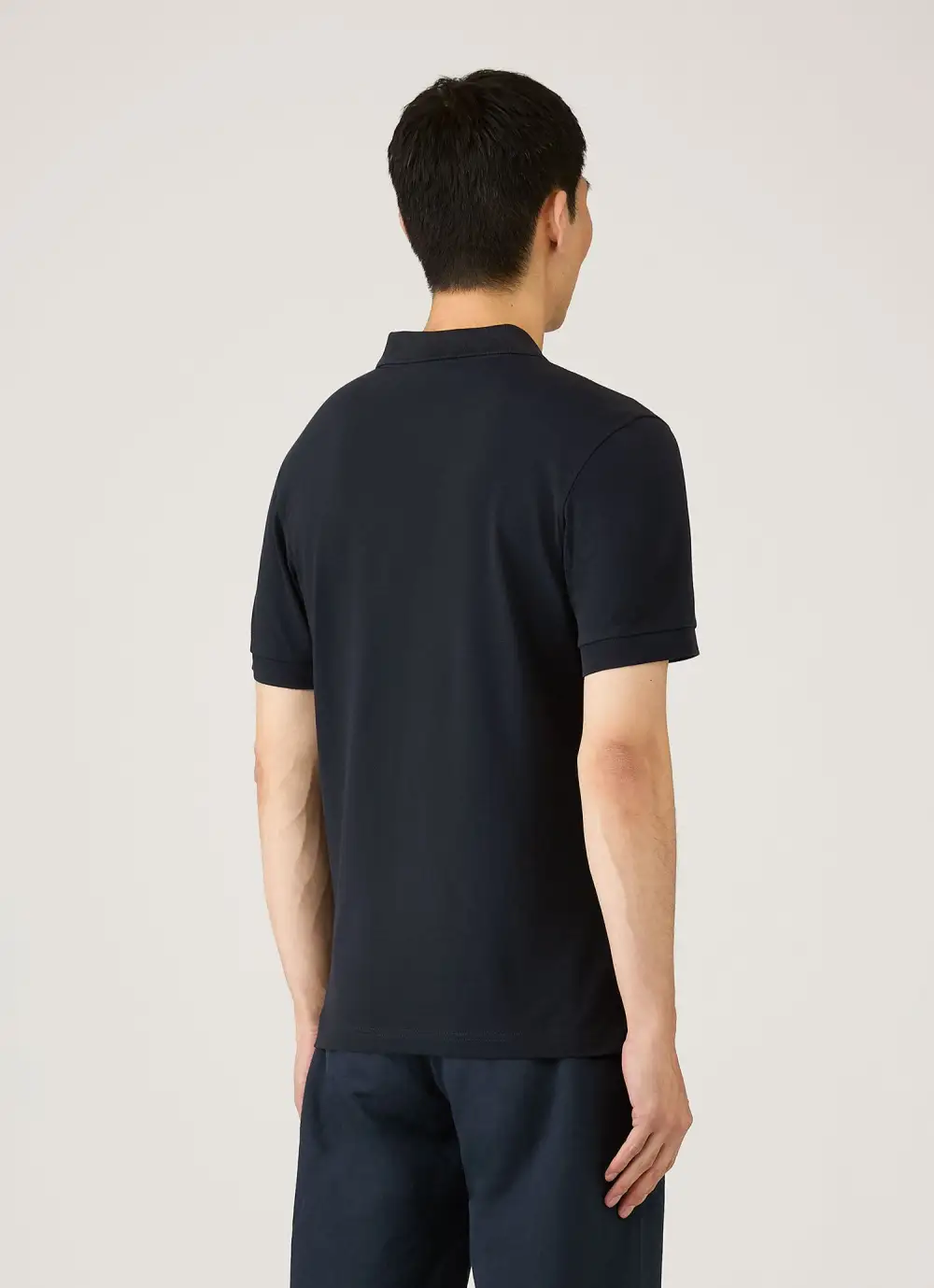 Easy Everyday Slim Fit Cotton Pique Short Sleeve Polo Shirt