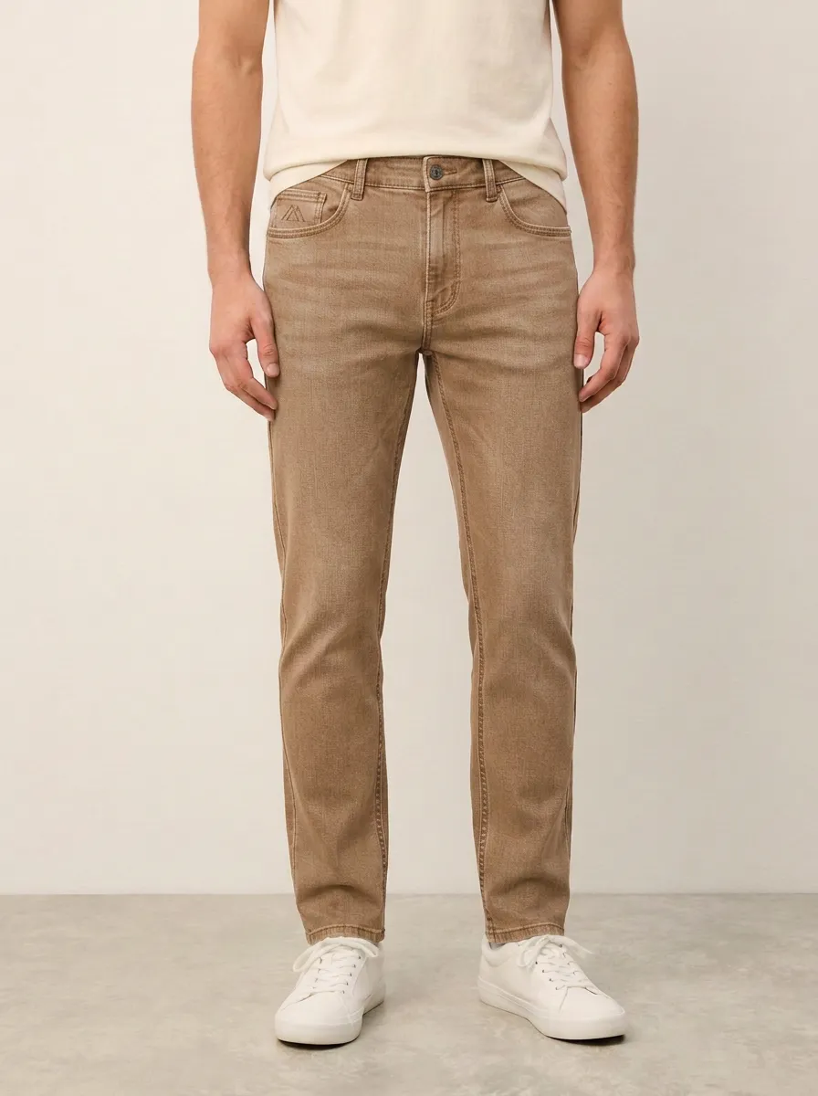 Men's Streamlined All Day Casual Wear Stretch Denim Jeans