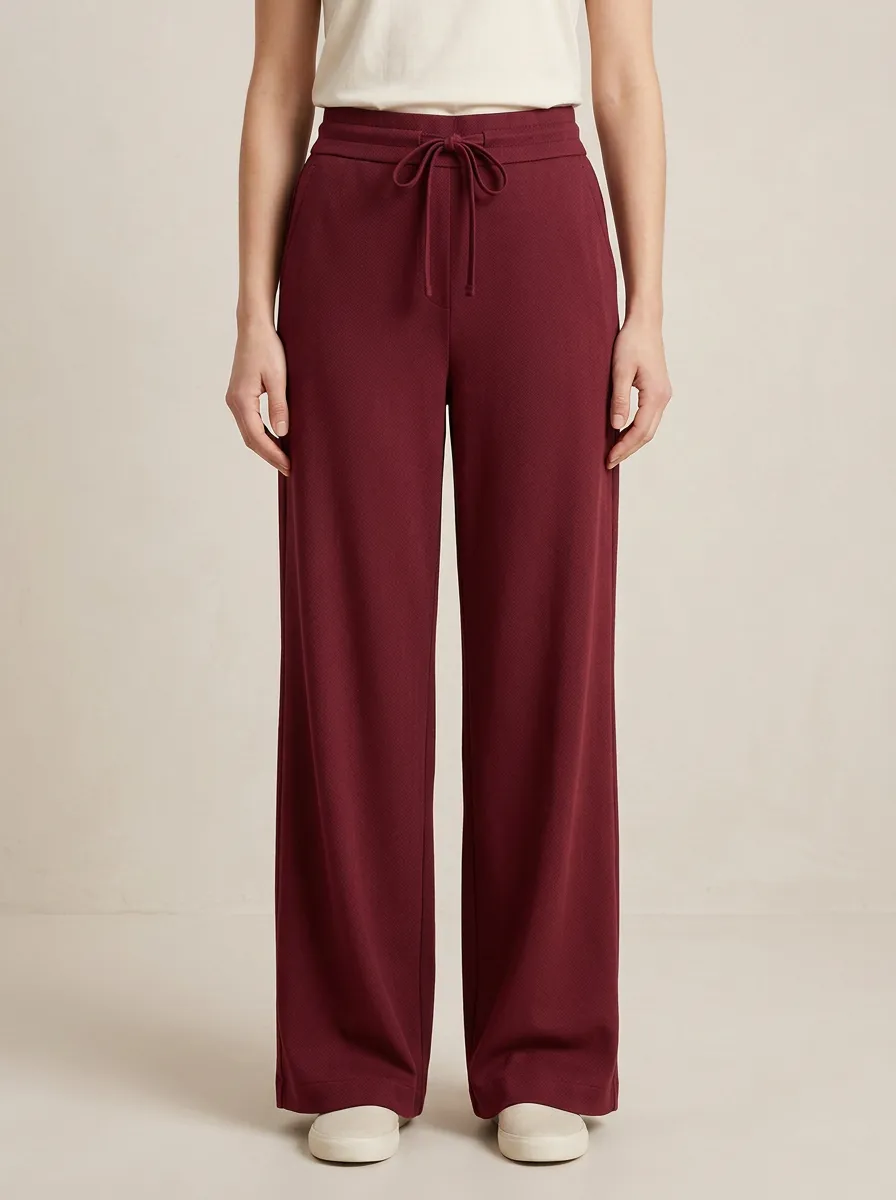 Minimal Wide-Leg Women's Wide-Leg Pants