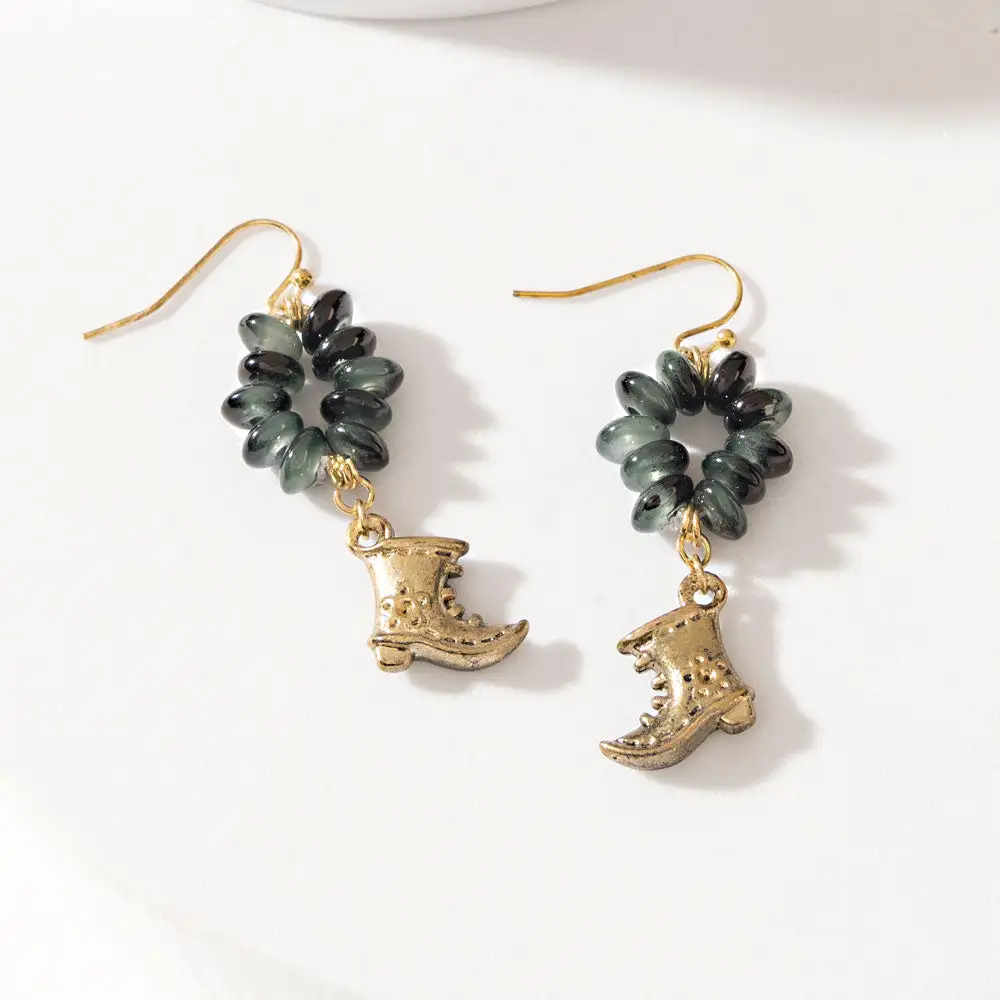 Framed Contemporary Artful Statement Earrings