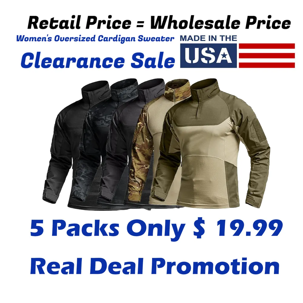 Men’s Tactical 1/4 Zip Combat Shirt – Built for Action. Designed for Performance.  🔥 Limited-Time Offer — 45% OFF