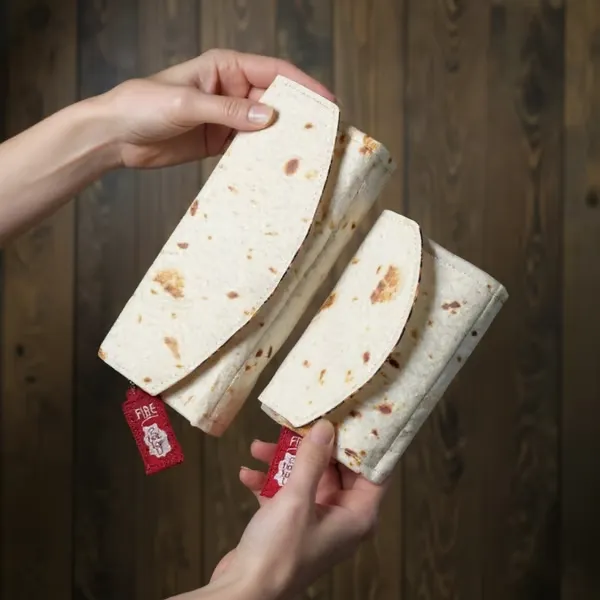 The Burrito Wallet – Your All-in-One Style & Storage Wrap! 🌯✨