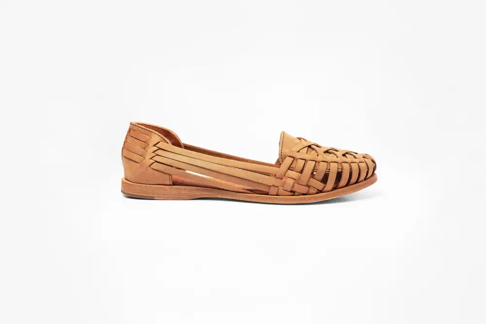 Classic Leather Woven Huarache Sandals