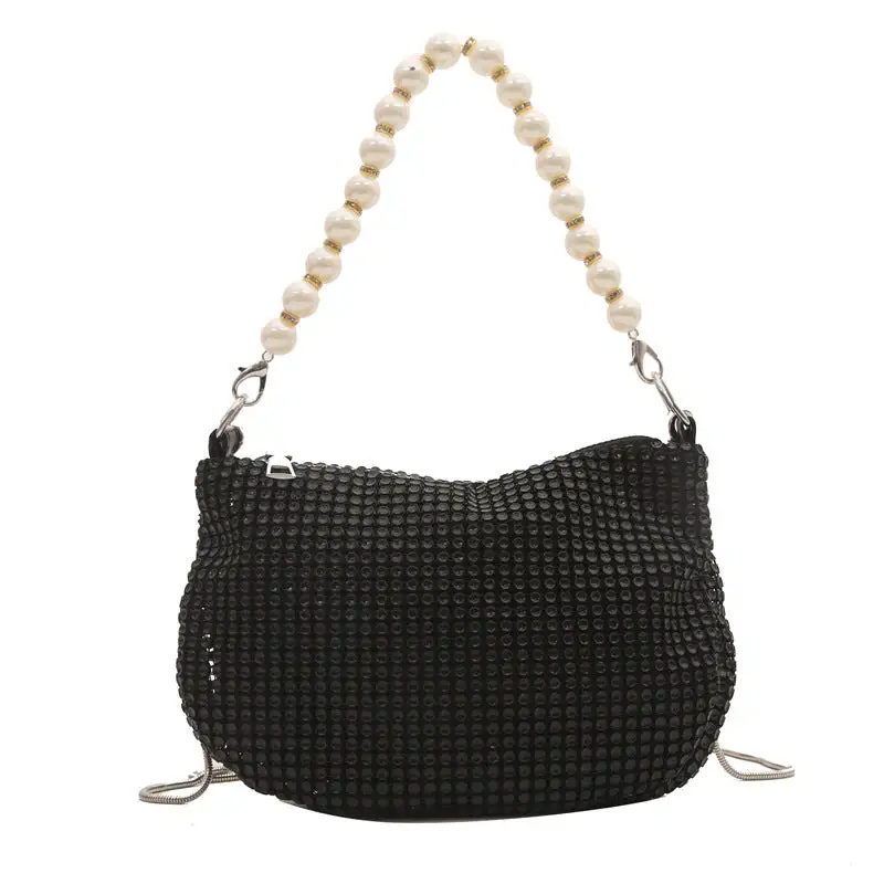 Commuter Rhinestone Clutch Bag
