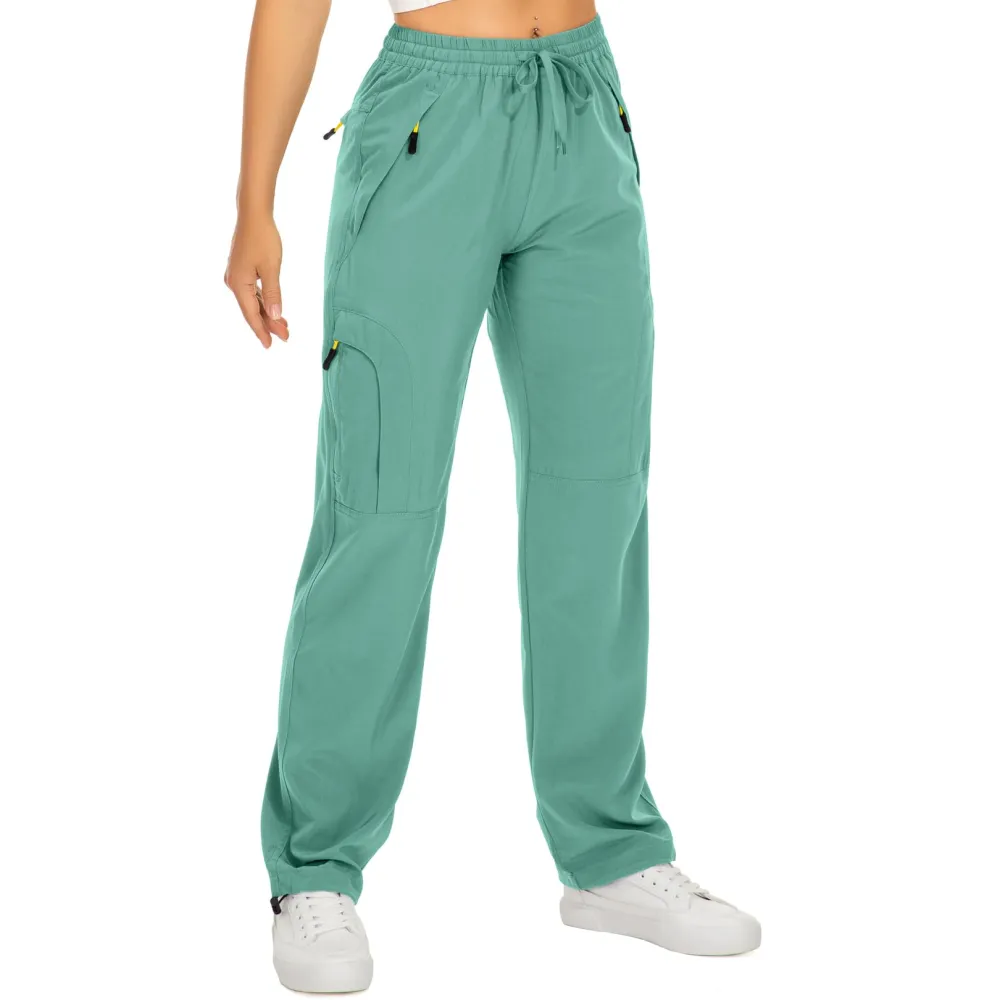 Women‘s Hiking Cargo Pants In Green