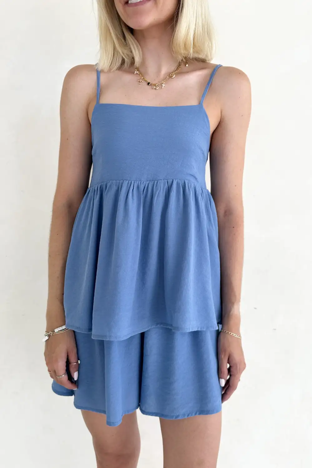 Quiet Detail Soft Peplum Top