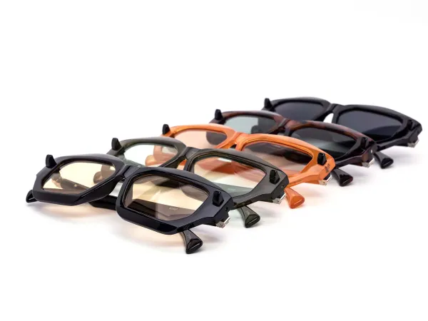 12-Pack Minimalist Hexagon Square Assorted Sunglasses