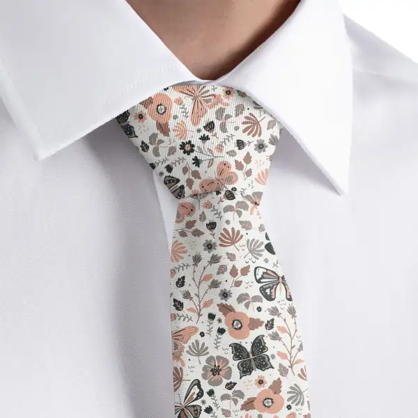 Timeless Floral Style Necktie
