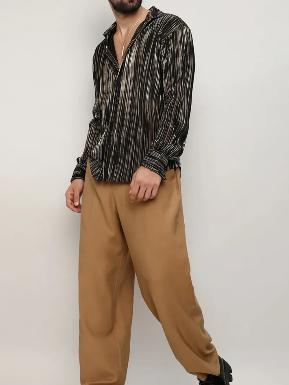 Full Sleeve Casual Style Textured Shirt