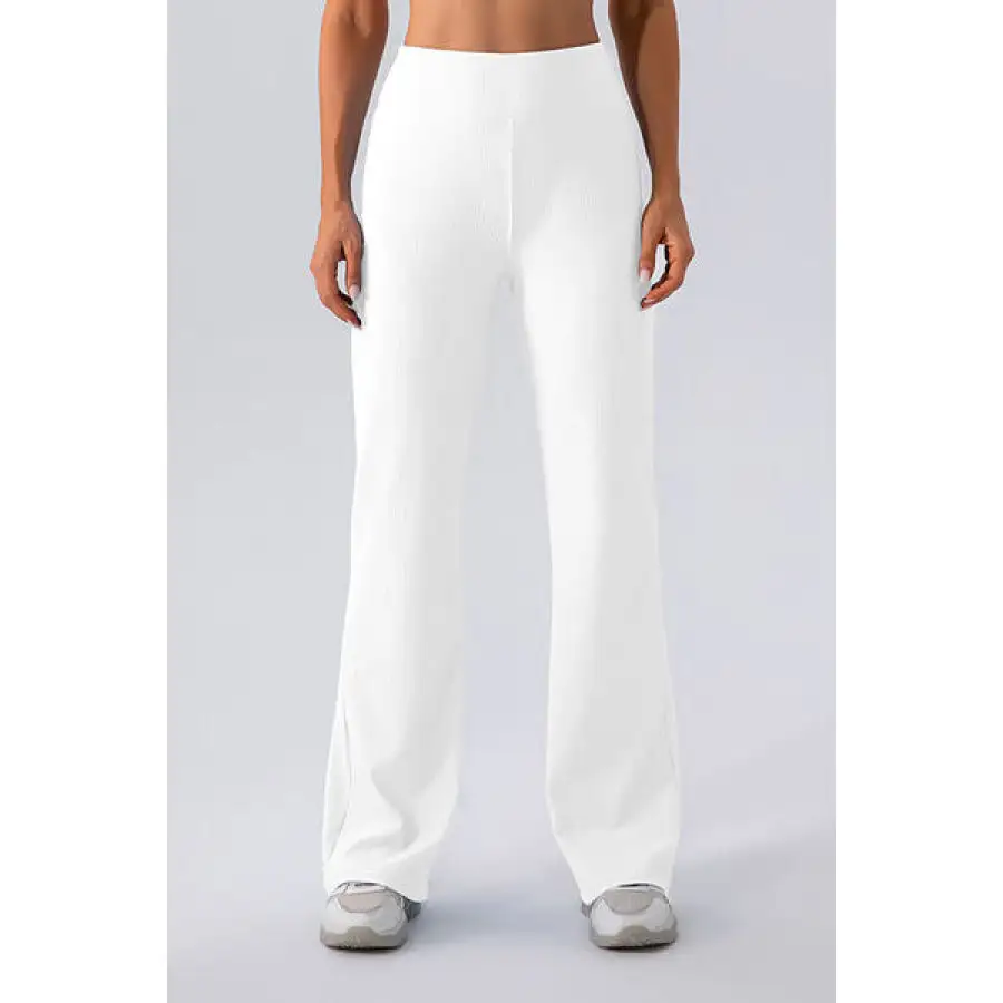 High Waist Straight Active Pants