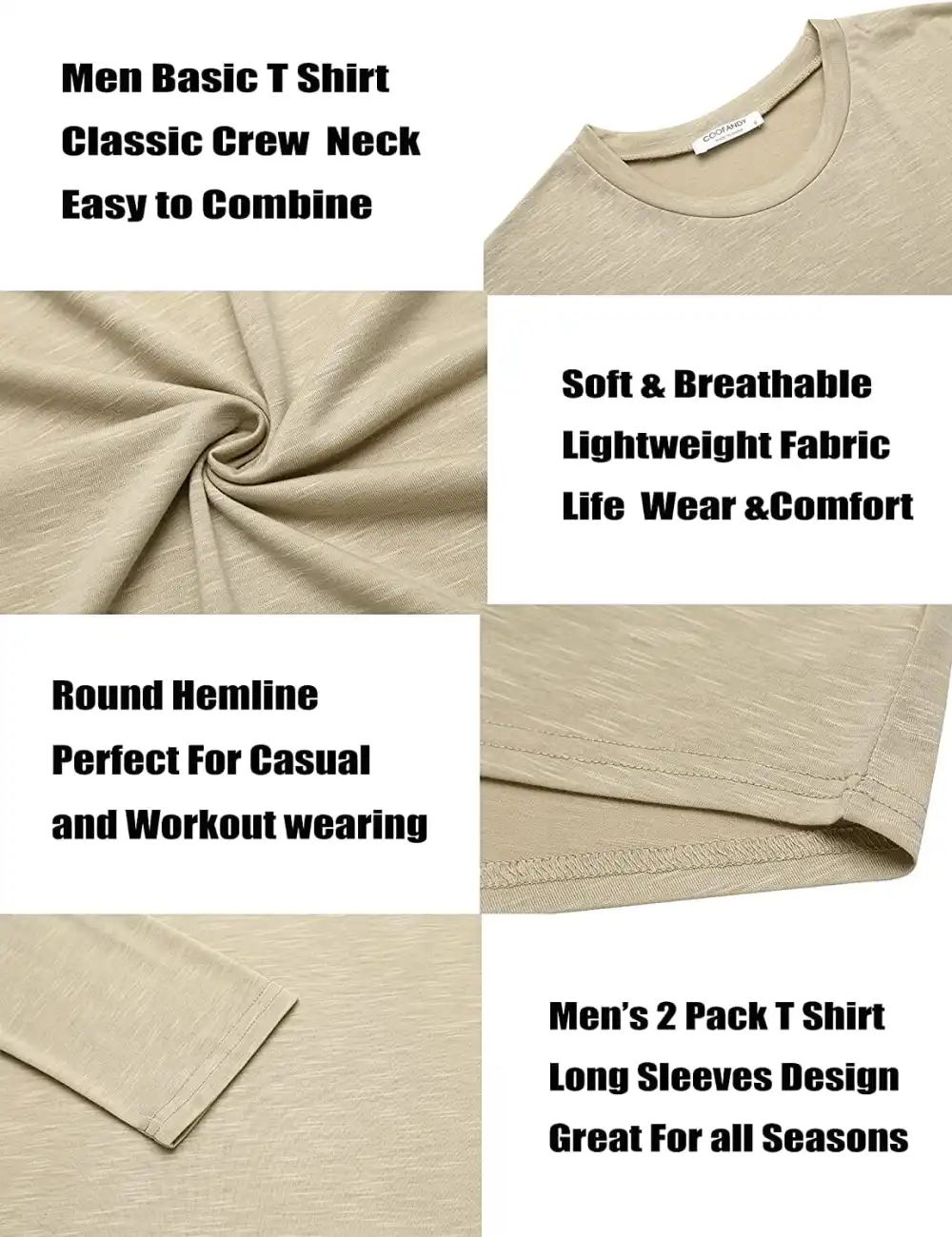 Multipack Muscle Fitted Workout T-Shirt