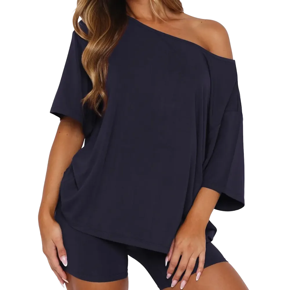 Women's Casual Two-Piece Loungewear Set