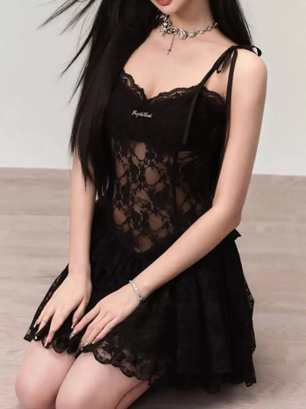 Lace Mini Dress