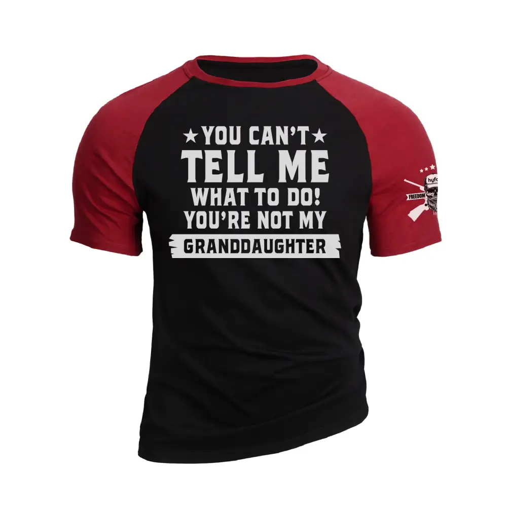 YOU CAN RAGLAN GRAPHIC TEE
