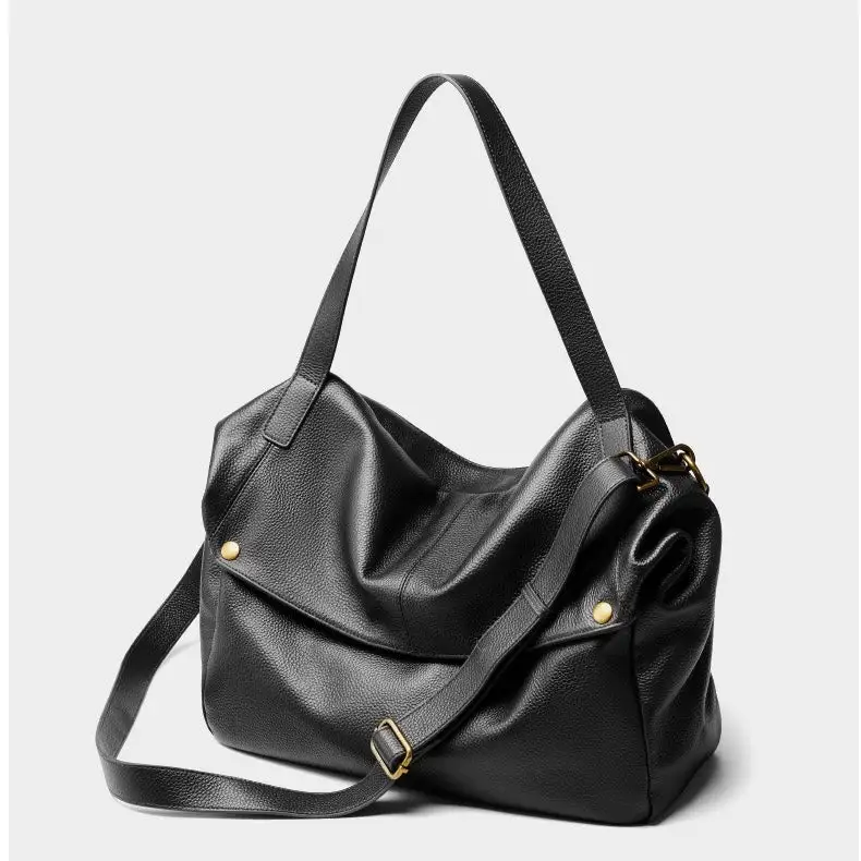 Structured Minimal Leather Handbag