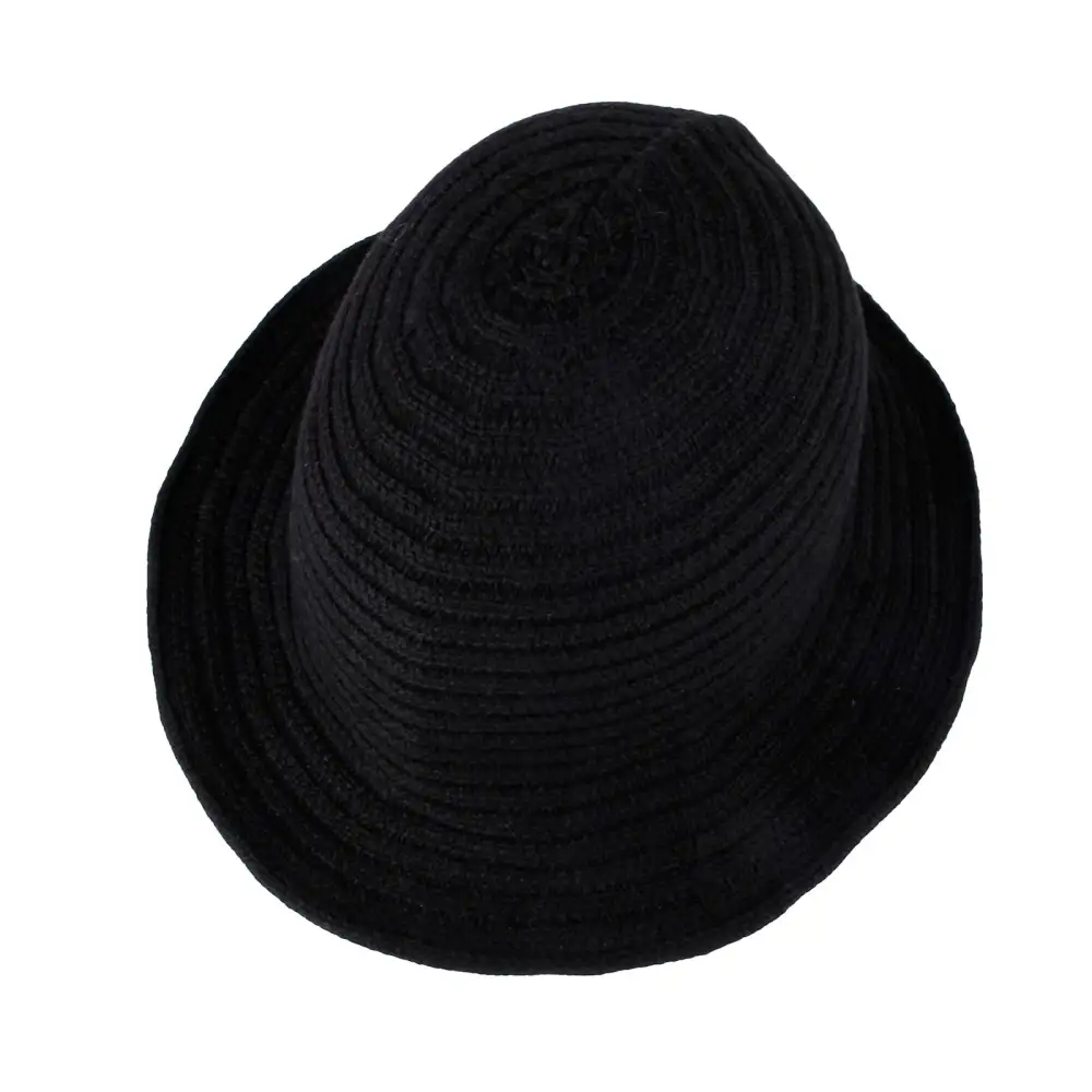 Knit Bow Accent Bucket Hat