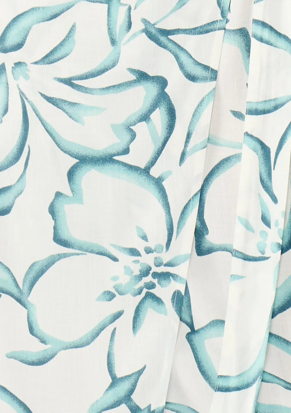 Asymmetric Tie Waist Skirt