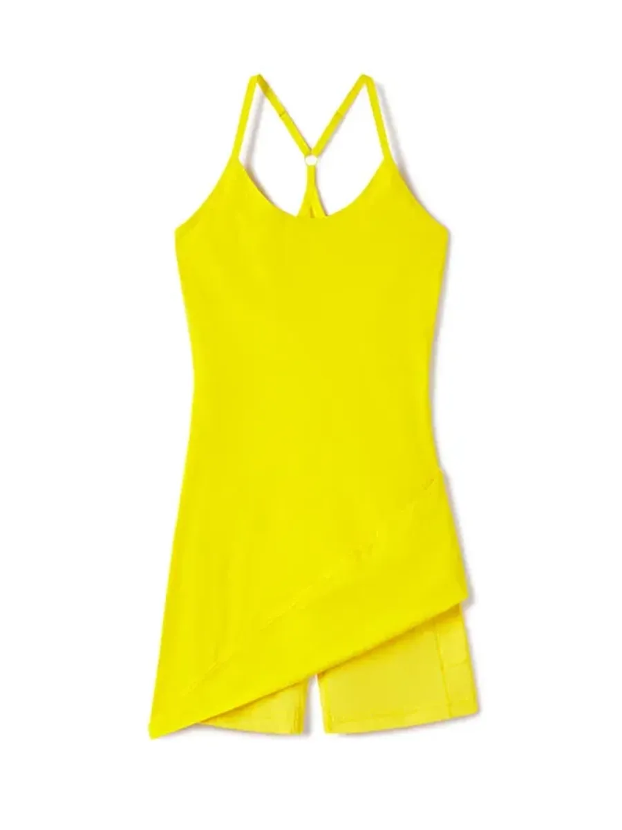 Yellow Exercise Dress