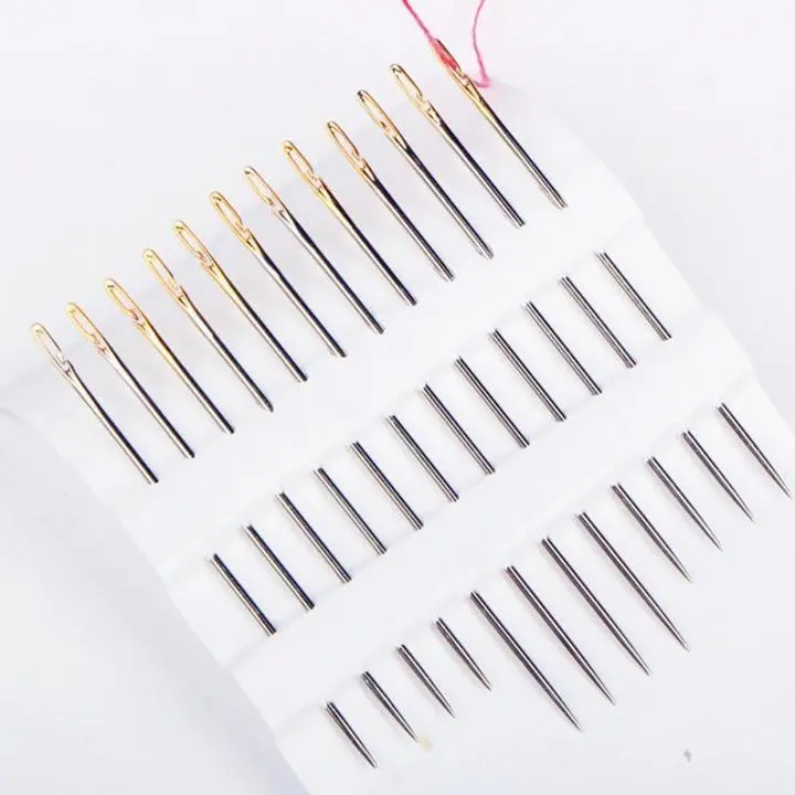 Self-threading Needles