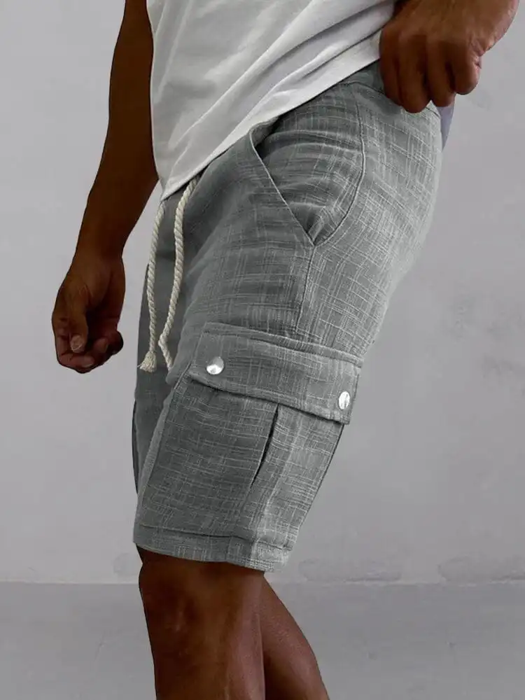 Men's Lightweight Cotton Cargo Shorts