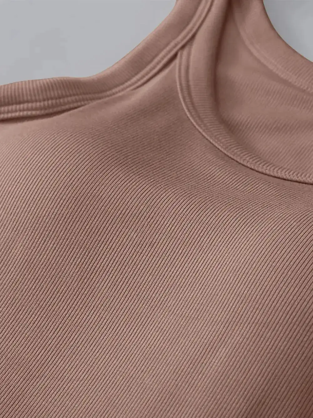 Round Neck With Built