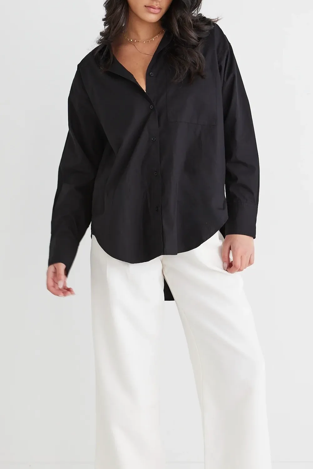 Plain Oversized Shirt