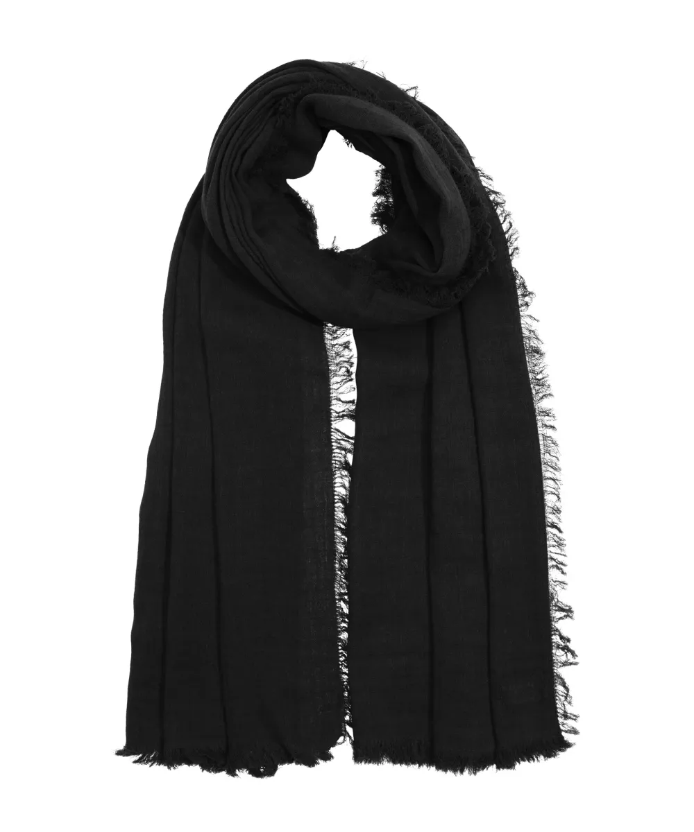 Plain Casual Style Lightweight Wrap
