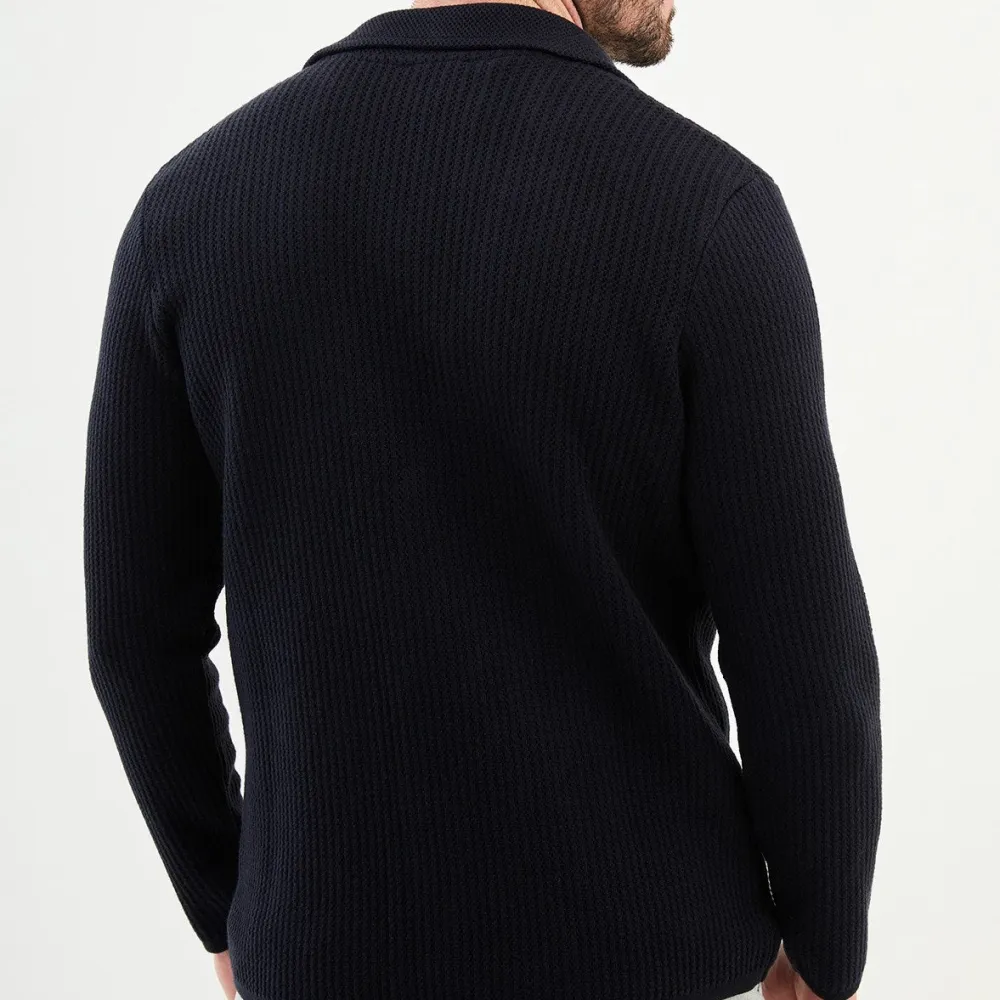 Modern Long Sleeve Knit Cardigan