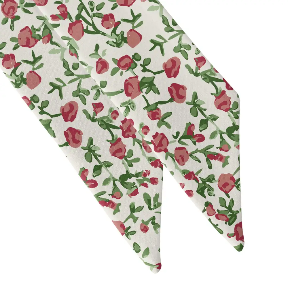 Edward Floral Pattern Hair Scarf
