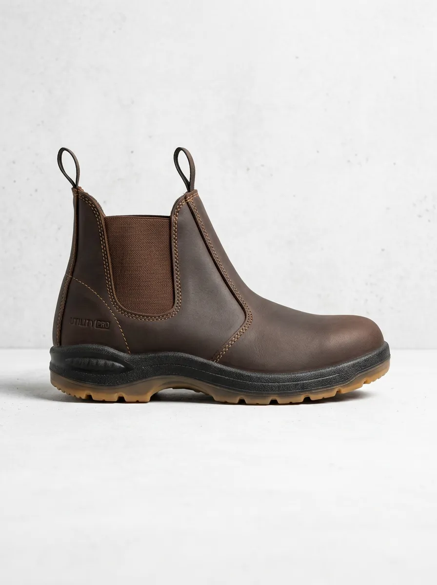 Unisex Everyday Utility Chelsea Work Boots