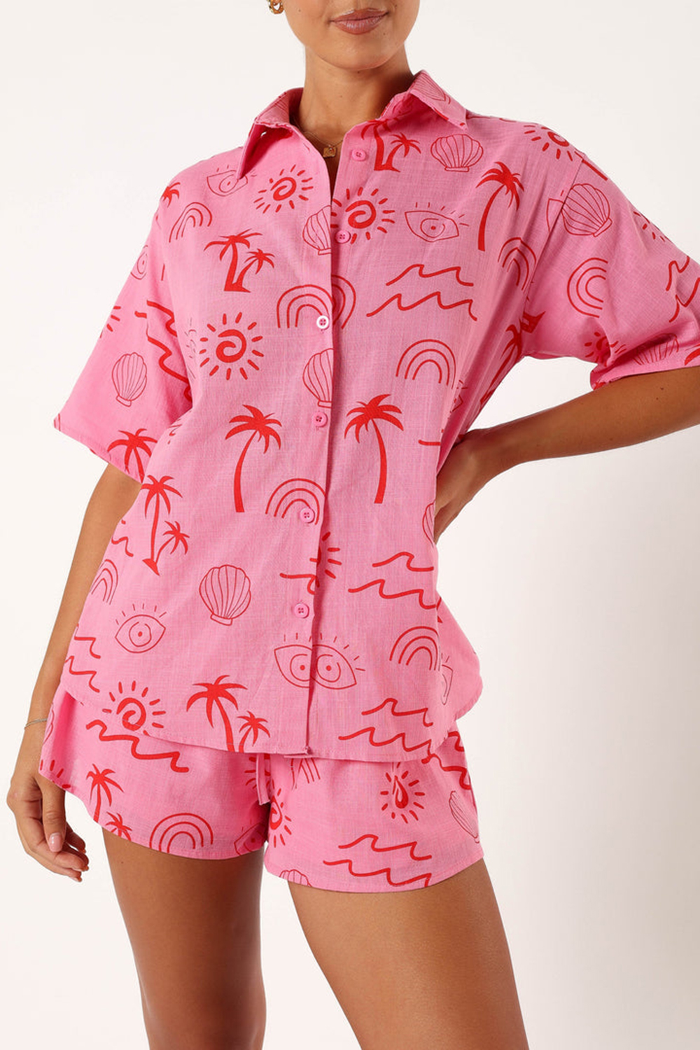 PRINTED HOLIDAY SHIRT