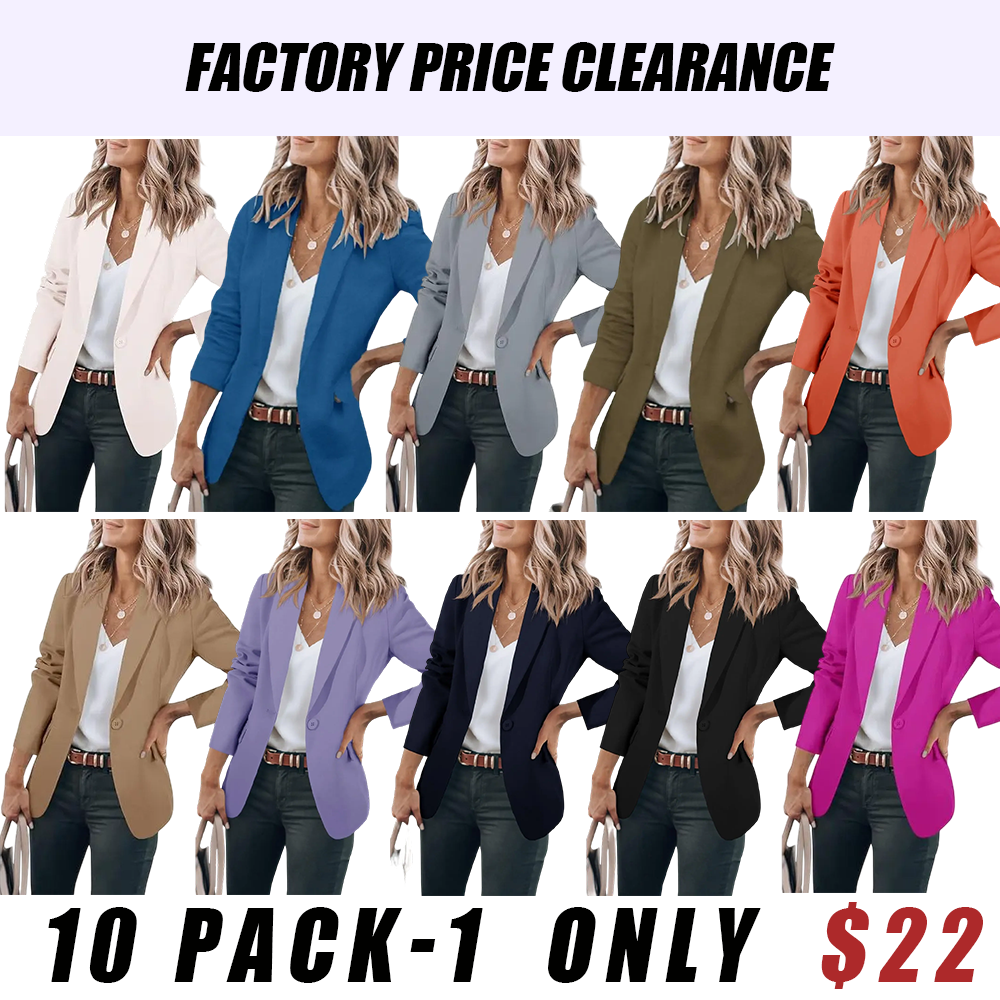 🔥 Women's Casual Fitted Blazer