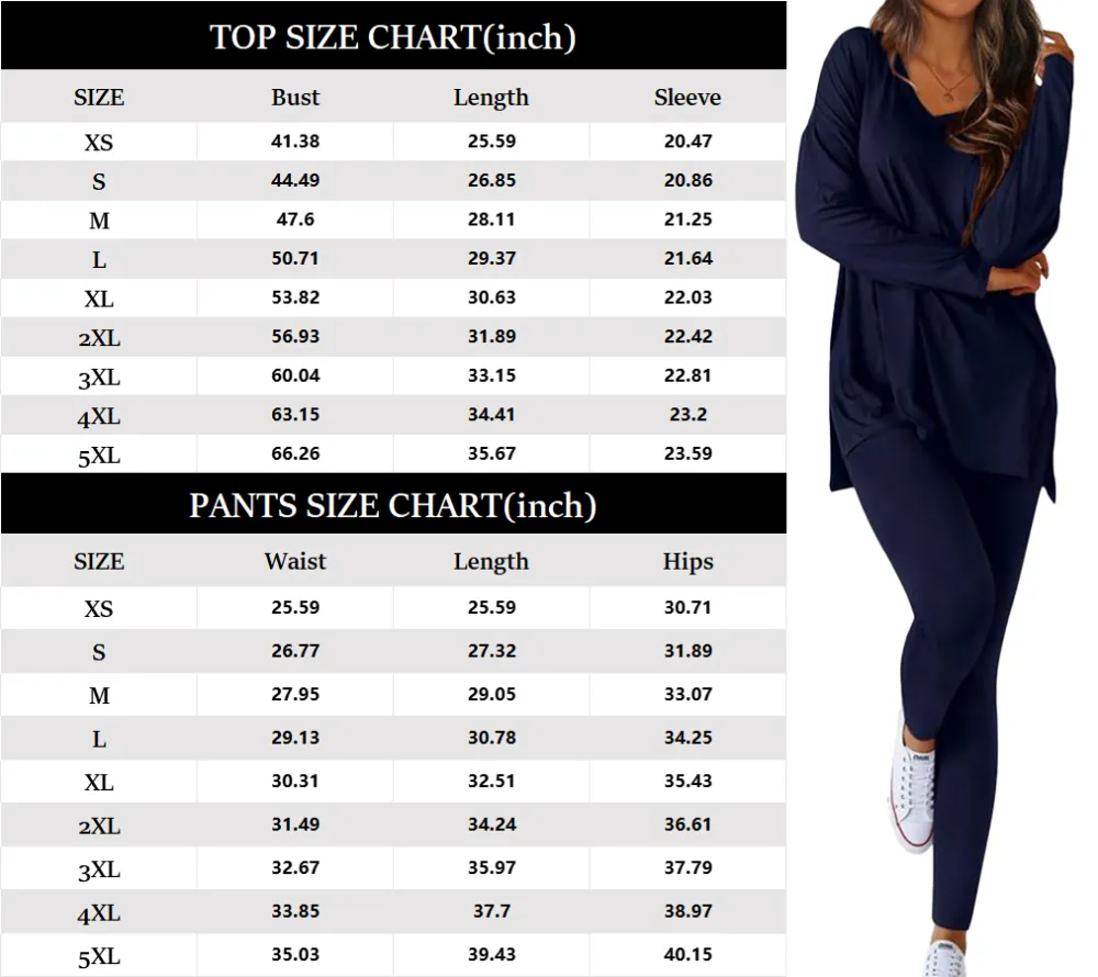 2 Piece Sets For Women Casual Lounge Matching Set
