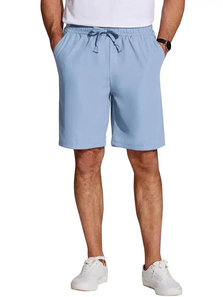 Men's Casual Elastic Waist Shorts