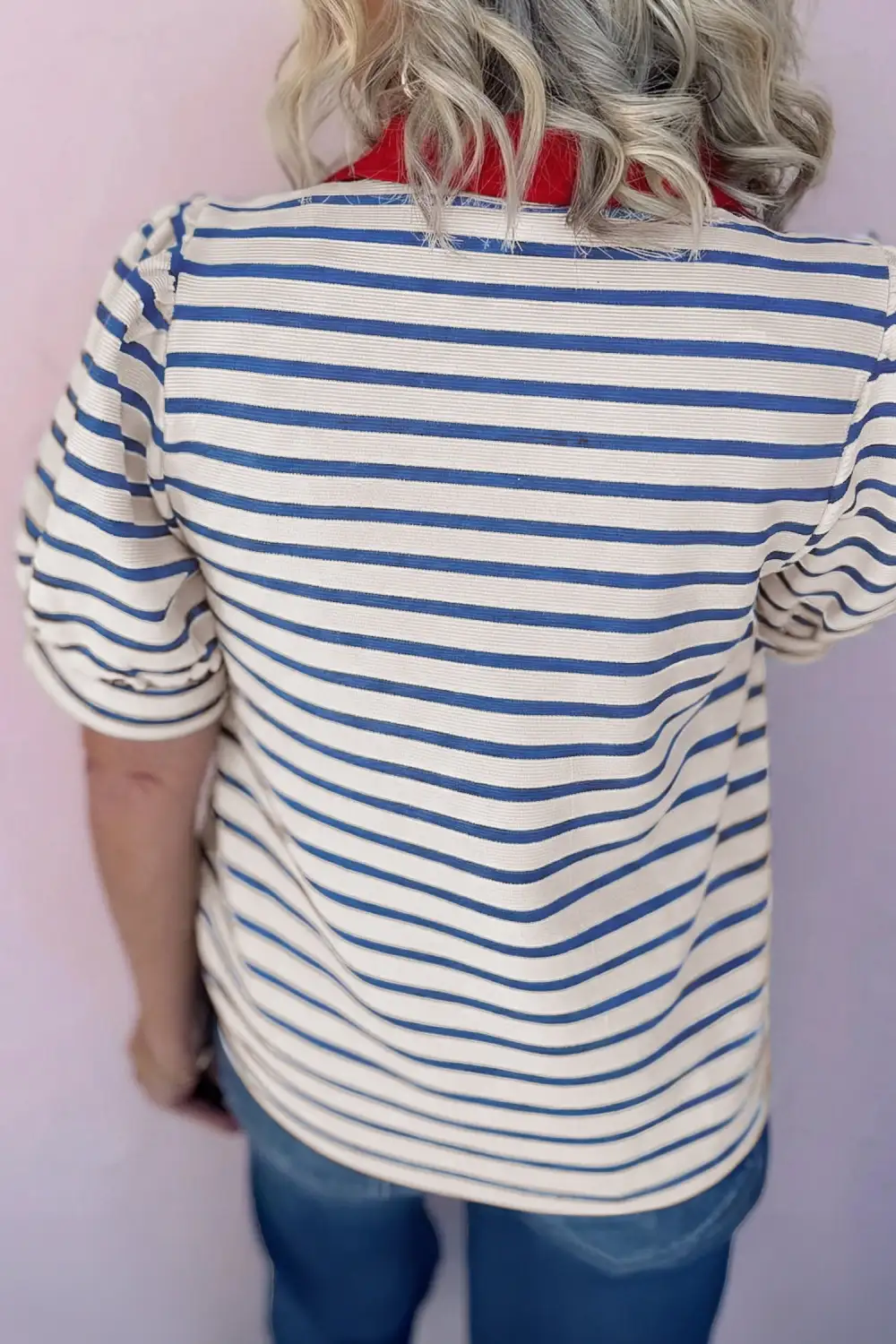 Layered Colorblock Polo Shirt
