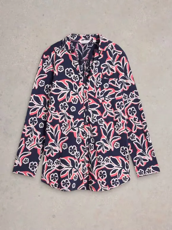 Longline Collared Shirt