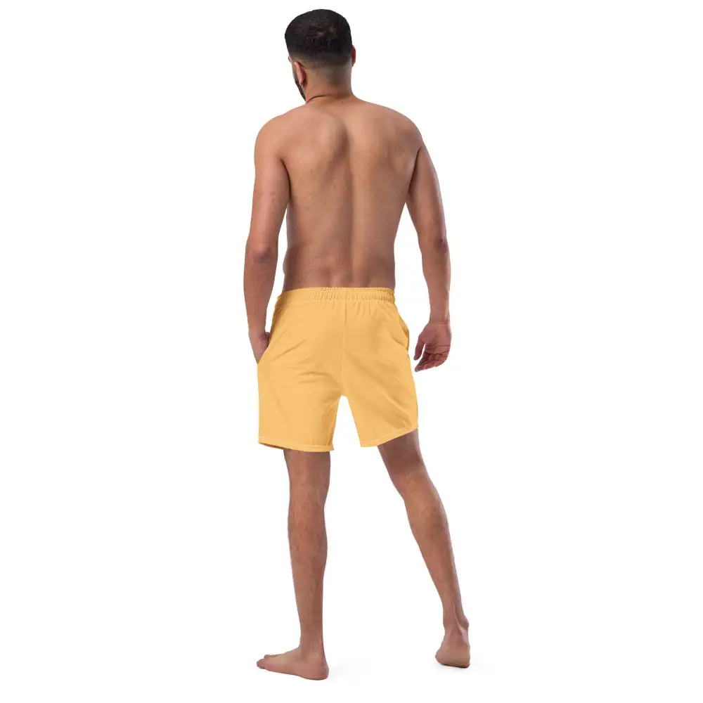Stretch Printed Swim Trunks
