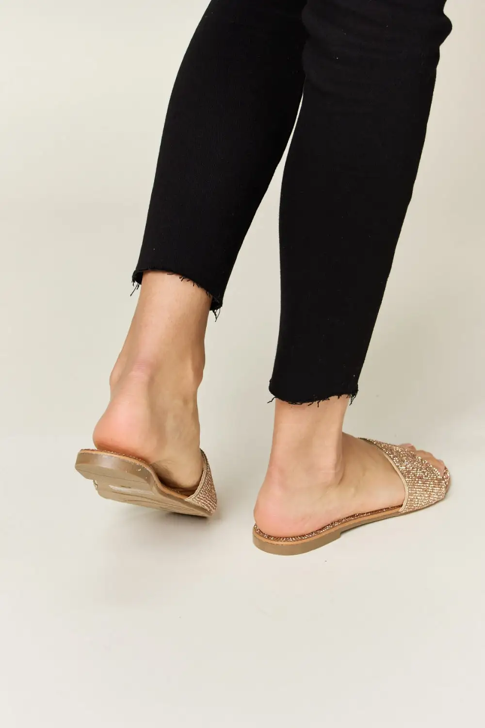 Everyday Flats Rhinestone Sandals